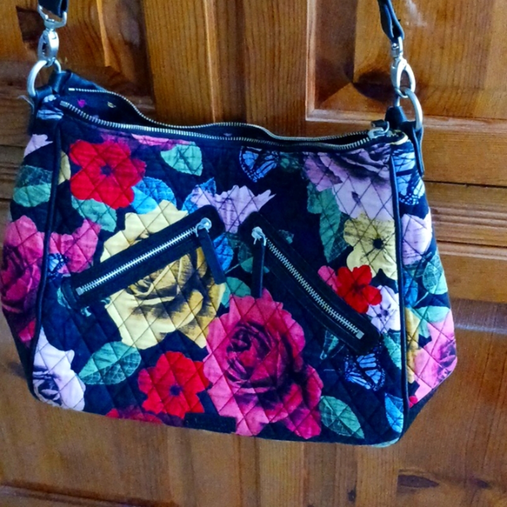 Vera Bradley Havanna Rose Satchel Bag